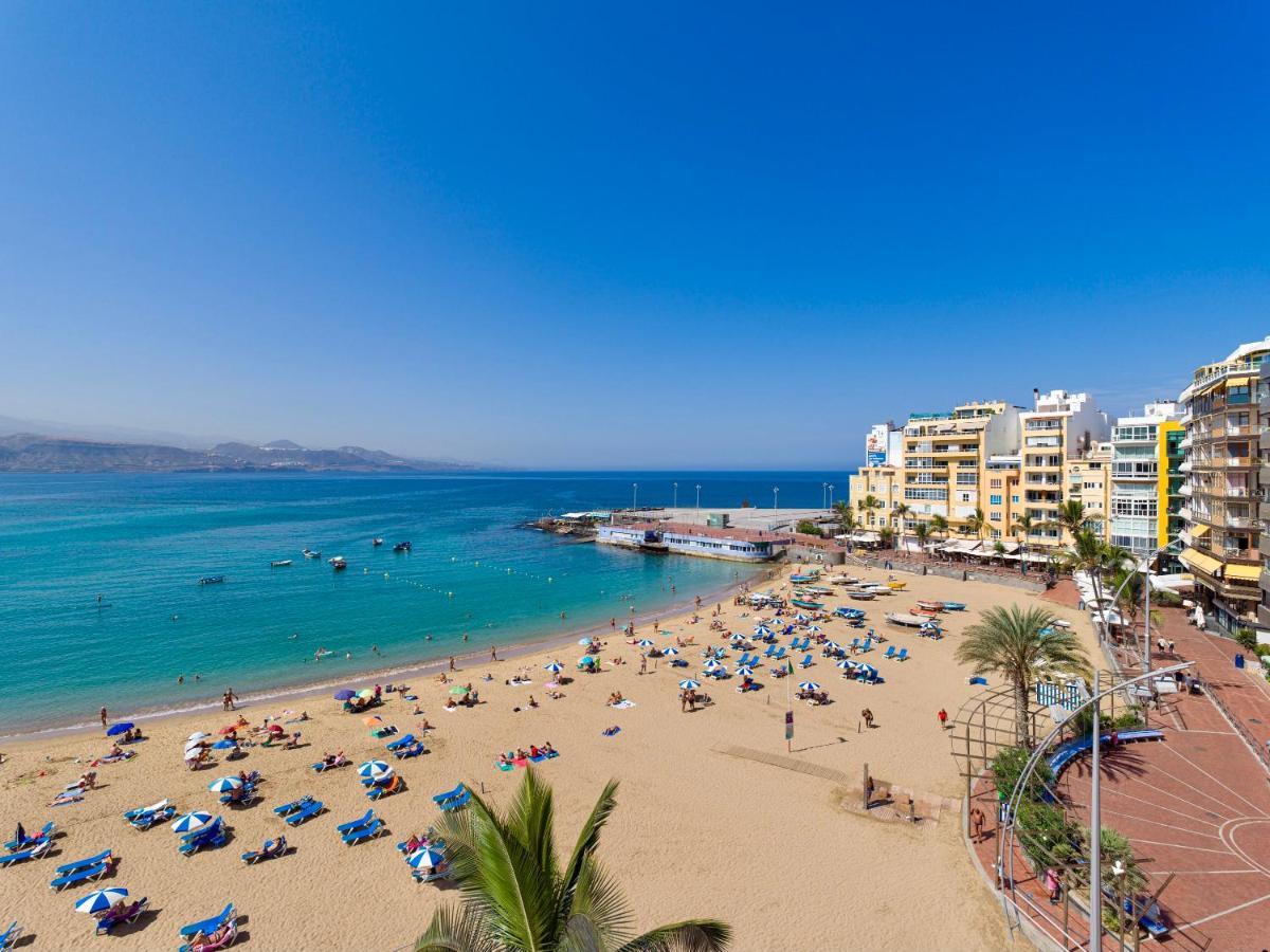2 Bedrooms & Spectacular Views In Best Part Of Las Canteras Las Palmas de Gran Canaria Exterior photo